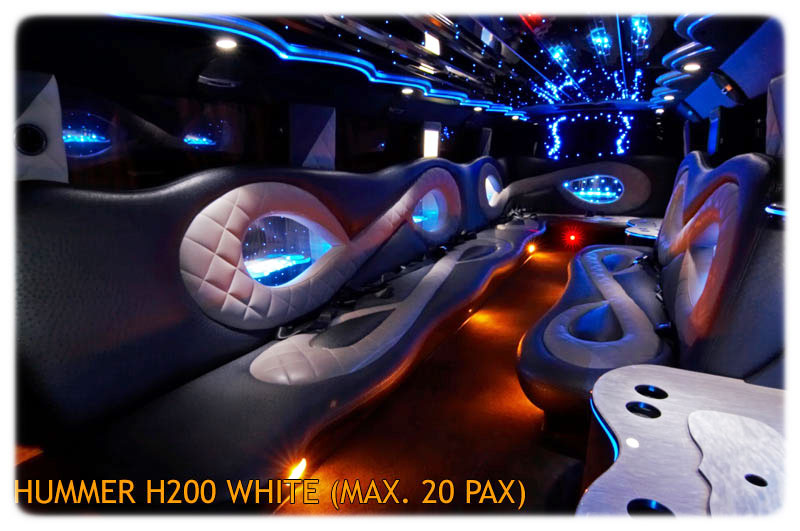 Stretchlimousine Hummer H200 Prag Flughafentransfers